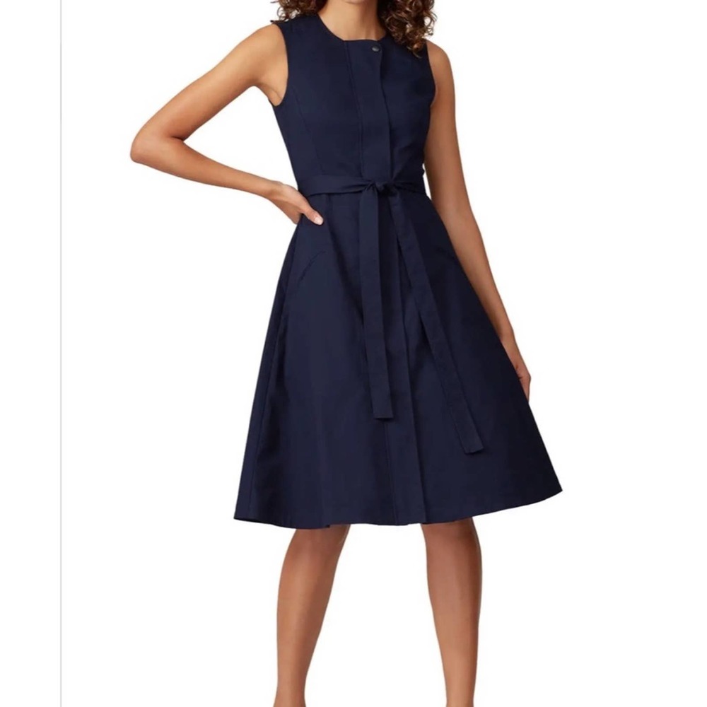 Derek Lam Collective Denim Tie Dress 50